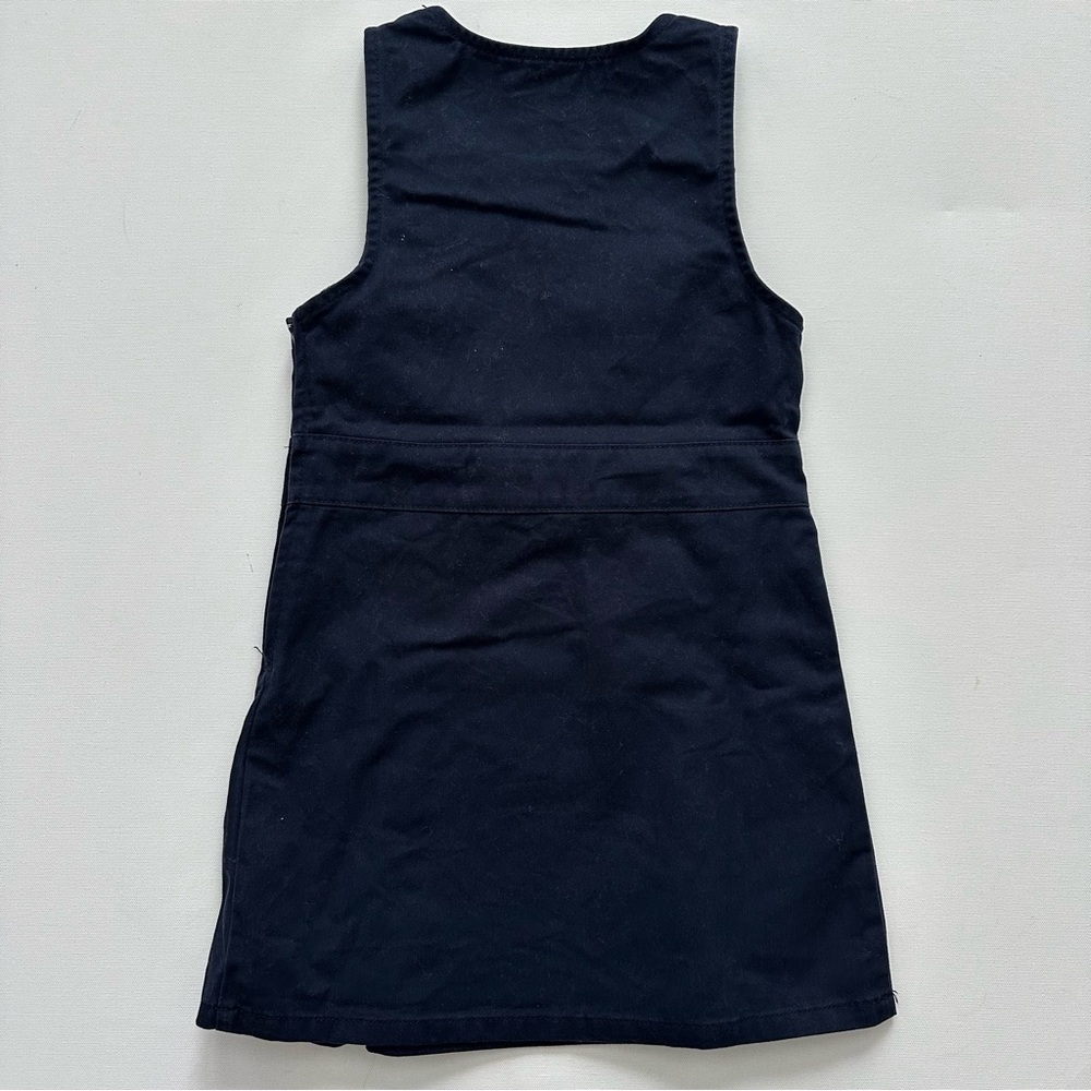 French Toast Navy Uniform Dress with Striped Bow Size 6 - Picture 9 of 10